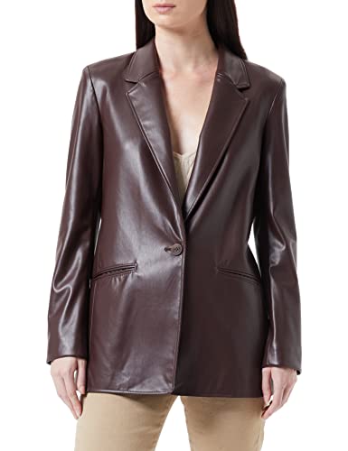 HUGO Kurtka damska, ciemnobrązowy 201, 38