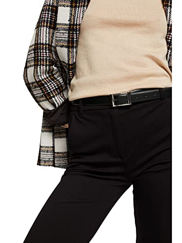 ESPRIT Akcesoria damskie 112EA1S301 pasek, 001/BLACK, 90
