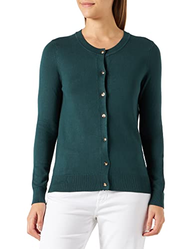 Naf Naf Damska kamizelka Marielle, ciemnozielony, S