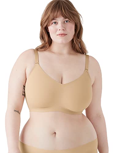 True & Co Damski biustonosz True Body Lift Triangel z zapięciem na plecach, beżowy, XL