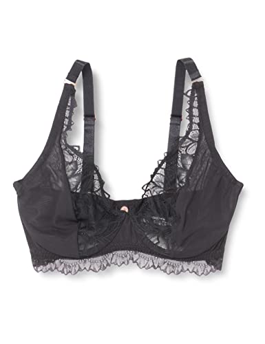 Wonderbra Tribal Mix Unpadded Biustonosz damski, czarny, 80F
