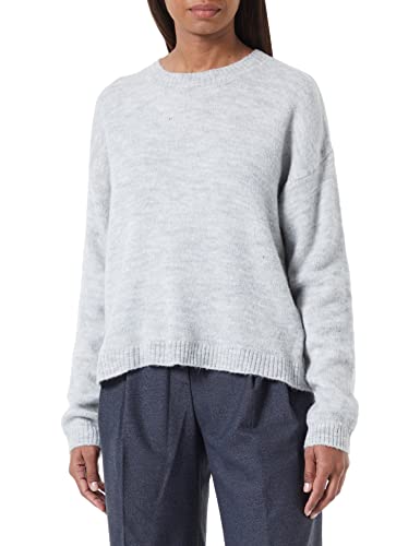 Sisley Damski sweter L/S 109RL101K Sweater, biały 690, S