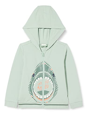 s.Oliver 2130694 chłopięca bluza z kapturem, Turkusowy 6091, 116-122