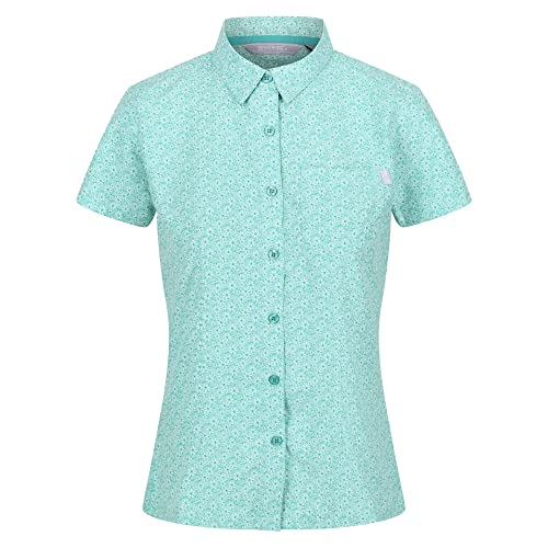 Regatta Damska koszula Mindano VI Ditsy Print, Stokrotka z falą oce, 24