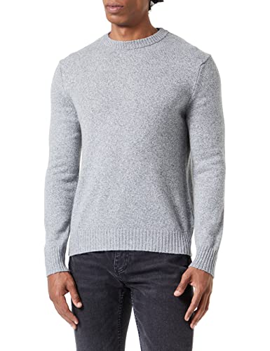 United Colors of Benetton sweter męski, szary melanż 81e, XXL