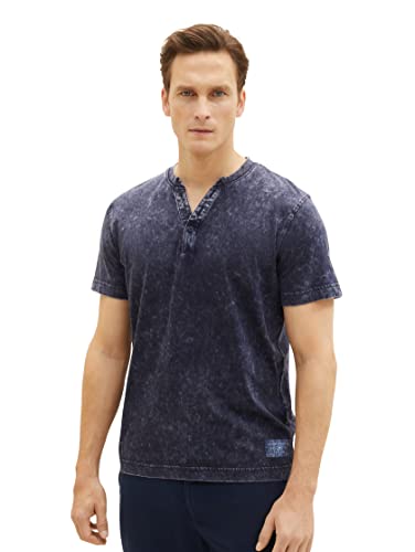 TOM TAILOR Koszulka męska 1036433, 10668-Sky Captain Blue, XXL, 10668 - Sky Captain Blue, XXL