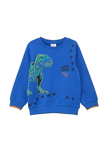 s.Oliver Junior chłopięca bluza z długim rękawem niebieska 92, niebieski, 92