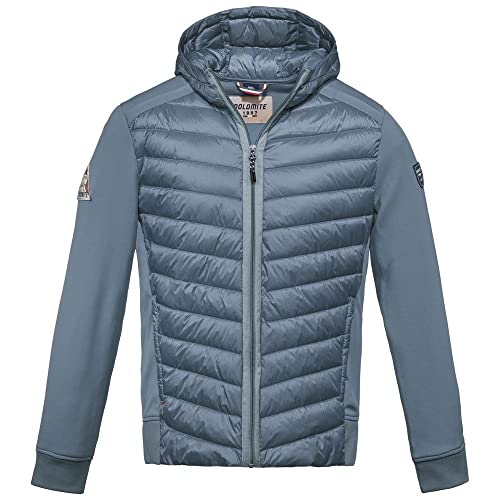 Dolomite Męska kurtka z kapturem Ms Expedition Hybrid, niebieski (Davy Blue), M
