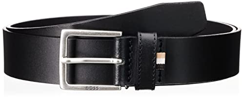 BOSS Męska flaga rumowa Sz35 pasek, czarny1, 110