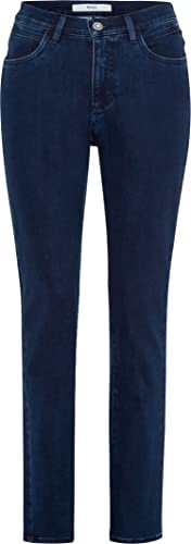 BRAX Damskie spodnie w stylu Mary Five-Pocket w zimowej jakości dżinsy, Used Dark Blue, 34L