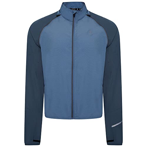Dare2b męska kurtka Oxidate Windshell, Stellar Blue/Orion Grey, S