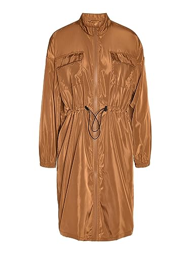 Noisy may Damska kurtka NMSKY L/S stringi długa kurtka FWD NOOS płaszcz przeciwdeszczowy, guma/szczegóły: Black Trim, M, Guma/Szczegóły: czarne wykończenie, M