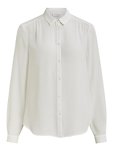 Vila Koszula damska Loose Fit, Snow White, XS