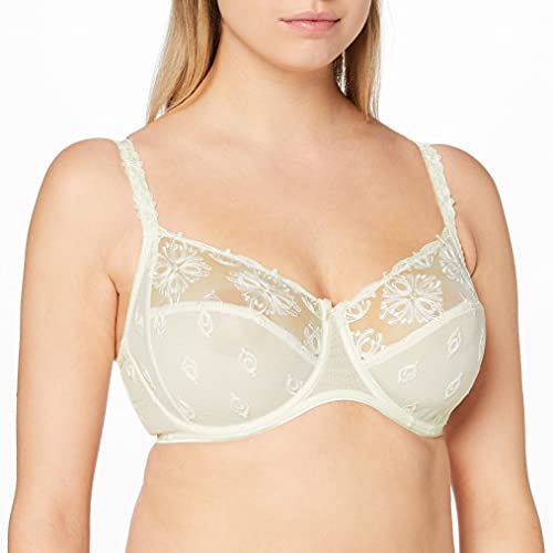 Chantelle CHAMPS ELYSEES, bardzo kryjący biustonosz z fiszbinami, bielizna damska, Elfenbein, 80C