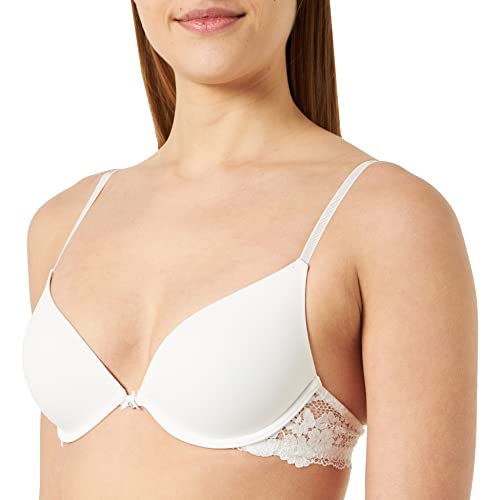 Women'secret Biustonosz Push Up, Żółty, Biały, 85B