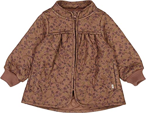 Wheat Thilde Thermo Jacket kurtka dla dziewczynek, Watercolor Flowers, 12 Miesiące