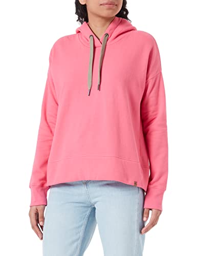Camel Active Womenswear Damska bluza z kapturem 309301/6F54, Hot pink, XXL