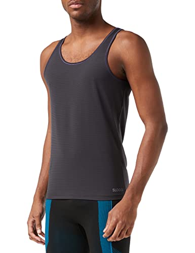 sloggi men Męska bielizna Ever Cool Tank Top, czarny, M