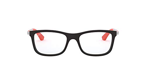 Ray-Ban 0RY 1549 3652 48 Okulary przeciwsłoneczne, czarne (matowe czarne), mieszane dla dzieci, Czarny (Matowy Czarny)