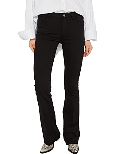 ESPRIT Spodnie damskie, Czarny (czarny 001), 34W / 32L
