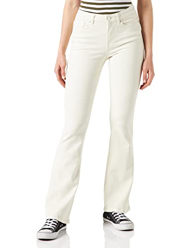 VERO MODA Vmpeachy Mr Flared J Ecru Noos dżinsy damskie, écru, (M) W / 32L
