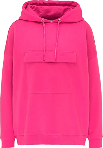myMo Damska bluza z kapturem blond, różowa, S, Rosa, S