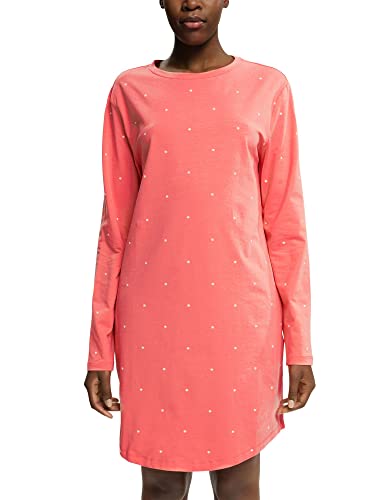 ESPRIT Bodywear Damska koszulka nocna z nadrukiem SUS z motywem SUS, koralowa, 44, koralowy, 44