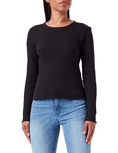ONLY Onlcarlotta L/S Top Noos JRS koszulka z długim rękawem, czarny, XXS