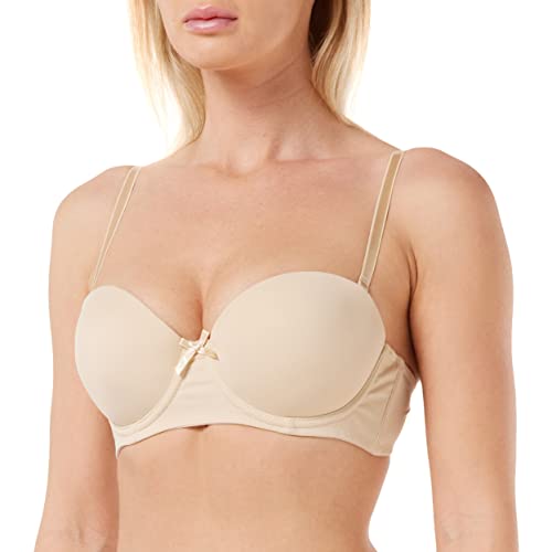 Dagi Damski biustonosz push-up Underwire, beżowy, 85B