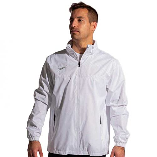 Joma Męska kurtka przeciwdeszczowa Montreal, biały, XL