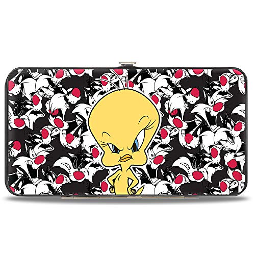 Klamra w dół - portfel - zapinany na klamrę portfel - Looney Tunes damski