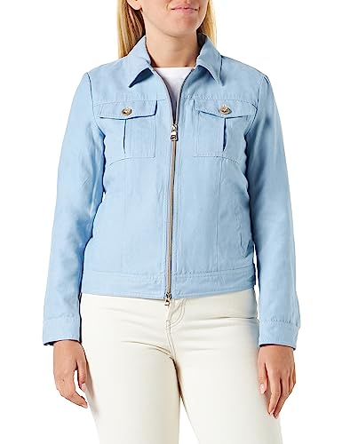 Geox Kurtka damska W Licena, Dusty Blue, rozmiar 48 (DE), Dusty Blue, 48