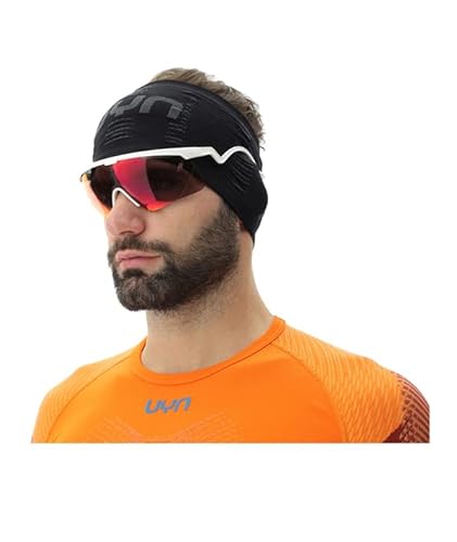 UYN O102437 Vibe Opaska sportowa Unisex Czarny/Antracyt 1, Czarny/Antracyt