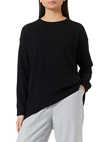 Sisley Damski sweter L/S 1044M101O, czarny 700, XS