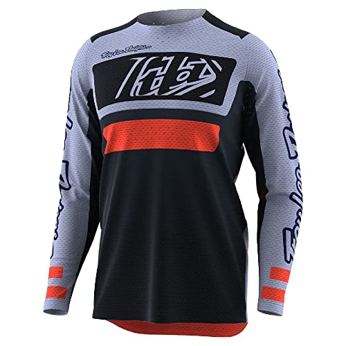 Troy Lee Designs Motocross SE PRO Air Lanes z długim rękawem Ultra wentylowane i lekkie, Czarny, L