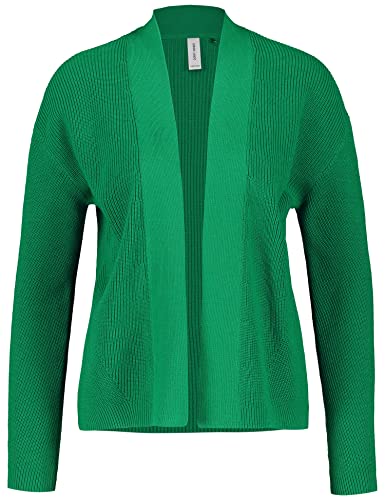 GERRY WEBER Edition Damska kurtka 830001-44020, z dzianiny, zielony (Vibrant Green), 40, Vibrant Green