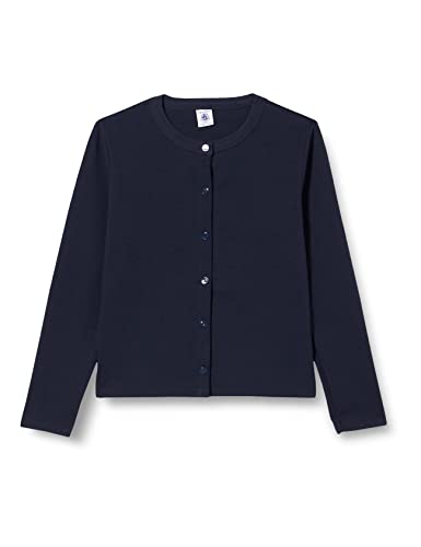 Petit Bateau Kardigan dziewczęcy, Niebieskie palenie, 8 lat