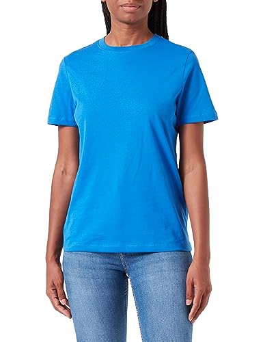 SELECTED FEMME Klasyczna koszulka damska, Niebieski (Nebulas Blue), M
