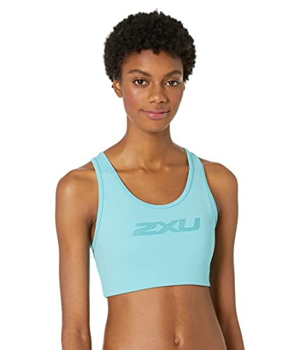 2XU Damski biustonosz sportowy Motion Racerback Crop, porcelana/porcelana, S, Porcelana/porcelana, S