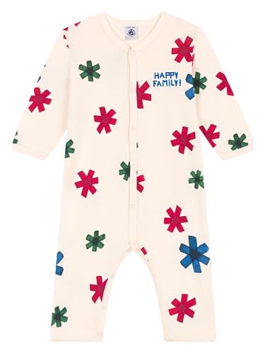 Petit Bateau Unisex Baby GUT Sleep ohne FOOTSAVA/MU3M, biały Avalanche/wielokolorowy, 24 miesi?cy