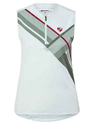 Ziener Damska koszulka rowerowa Nesia - rower górski/rower wyścigowy - oddychająca, szybkoschnąca, elastyczna, bez rękawów,