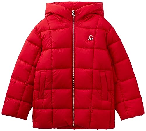 United Colors of Benetton Kurtka Dziewczynki i dziewczęta, Rosso 0v3, L