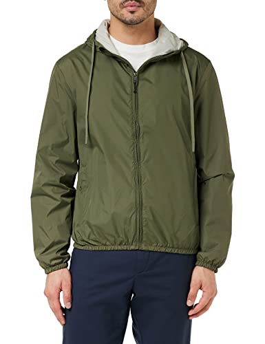United Colors of Benetton Męska kurtka przejściowa, zielony wojskowy 1Z9, XXL