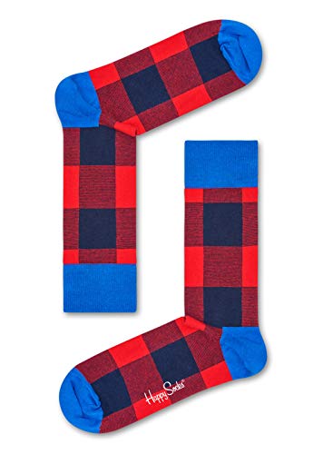 Happy Socks Lumberjack skarpety męskie i damskie, Wielokolorowy (Wielokolorowy 400), 41/46 EU