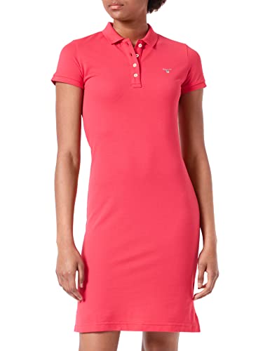 GANT Damska oryginalna sukienka Pique Ss Dress, Sunset Pink, XS