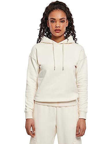 Urban Classics Damski sweter z kapturem Organic Hoody z naturalnej bawełny organicznej, górna część ze 100% bawełny organicznej, rozmiary XS do 5XL, Whitesand, M