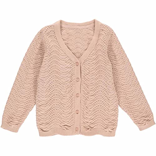 Müsli by Green Cotton Kardigan z dzianiny, Spa Rose, 122 cm