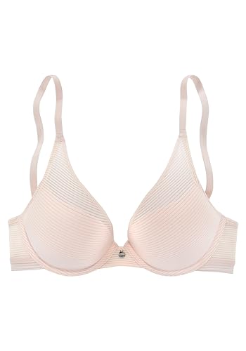 s.Oliver Damski biustonosz push-up VA-504-PB, różowy, 70A, Róża, 70A