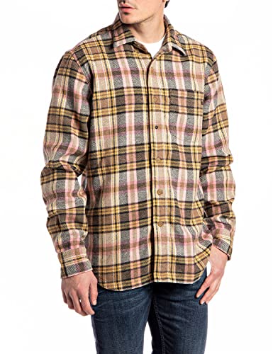 Replay Koszula męska, 010 Multicolour, XL