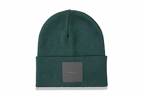 Replay Czapka unisex, 388 Green, jeden rozmiar